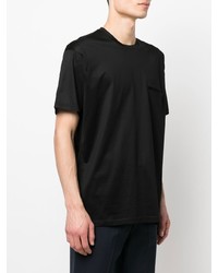 T-shirt à col rond noir Low Brand