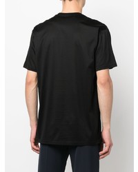 T-shirt à col rond noir Low Brand