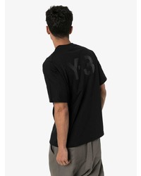 T-shirt à col rond noir Y-3