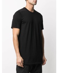 T-shirt à col rond noir Rick Owens