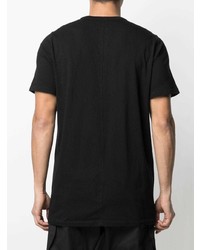 T-shirt à col rond noir Rick Owens