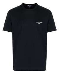 T-shirt à col rond noir Comme des Garcons Homme