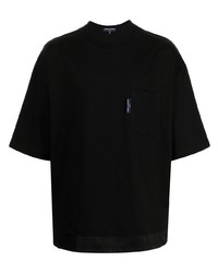 T-shirt à col rond noir Comme des Garcons Homme