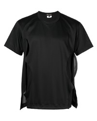 T-shirt à col rond noir Comme Des Garcons Homme Plus