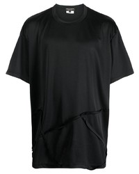 T-shirt à col rond noir Comme Des Garcons Homme Plus