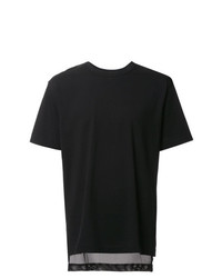 T-shirt à col rond noir Comme Des Garcons Homme Plus