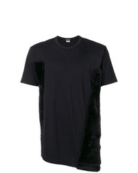 T-shirt à col rond noir Comme Des Garcons Homme Plus