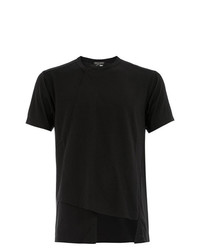 T-shirt à col rond noir Comme Des Garcons Homme Plus