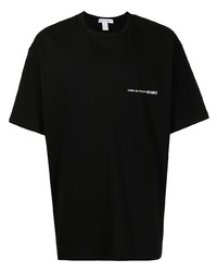 T-shirt à col rond noir Comme Des Garcons SHIRT