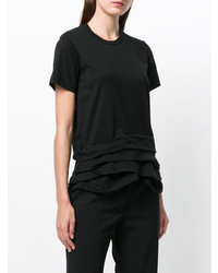 T-shirt à col rond noir Comme Des Garcons Comme Des Garcons