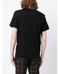 T-shirt à col rond noir Comme des Garcons Homme Deux