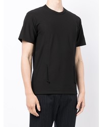 T-shirt à col rond noir Comme des Garcons Homme Deux