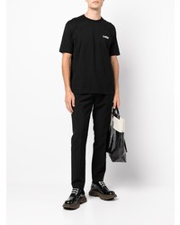 T-shirt à col rond noir Comme des Garcons Homme