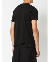 T-shirt à col rond noir Comme Des Garcons Homme Plus