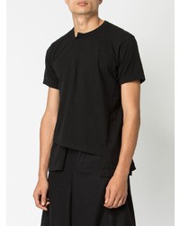 T-shirt à col rond noir Comme Des Garcons Homme Plus