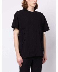 T-shirt à col rond noir Comme Des Garcons Homme Plus