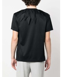 T-shirt à col rond noir Comme Des Garcons Homme Plus