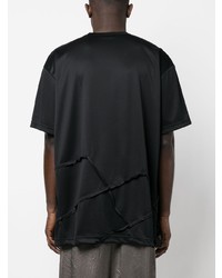 T-shirt à col rond noir Comme Des Garcons Homme Plus