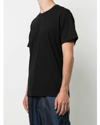 T-shirt à col rond noir Comme Des Garcons Homme Plus