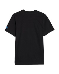 T-shirt à col rond noir Comme Des Garcons Play