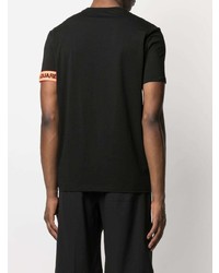 T-shirt à col rond noir DSQUARED2