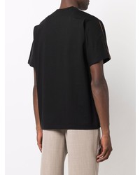 T-shirt à col rond noir Jacquemus