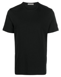 T-shirt à col rond noir Corneliani