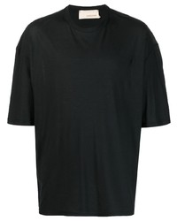 T-shirt à col rond noir Costumein