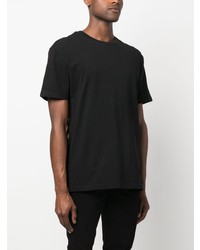 T-shirt à col rond noir Ksubi