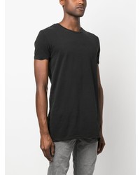 T-shirt à col rond noir Ksubi