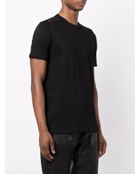 T-shirt à col rond noir Rick Owens