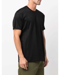 T-shirt à col rond noir Low Brand