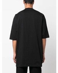 T-shirt à col rond noir Rick Owens