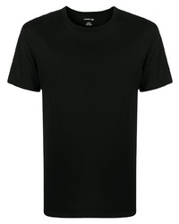 T-shirt à col rond noir Lacoste