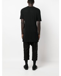 T-shirt à col rond noir Rick Owens