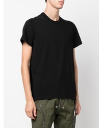 T-shirt à col rond noir Rick Owens