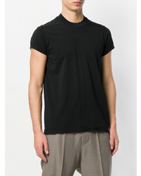 T-shirt à col rond noir Rick Owens DRKSHDW