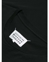 T-shirt à col rond noir Maison Margiela