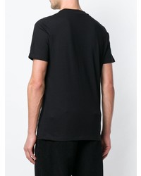 T-shirt à col rond noir Jil Sander