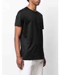 T-shirt à col rond noir Low Brand