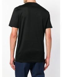 T-shirt à col rond noir Lanvin