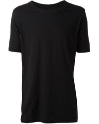 T-shirt à col rond noir Damir Doma