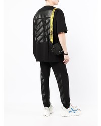 T-shirt à col rond noir Off-White