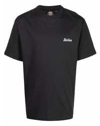 T-shirt à col rond noir Dickies Construct