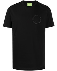 T-shirt à col rond noir Diesel