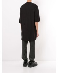 T-shirt à col rond noir Rick Owens DRKSHDW