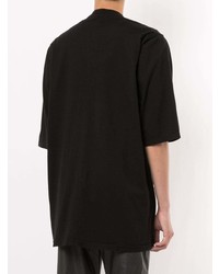 T-shirt à col rond noir Rick Owens DRKSHDW