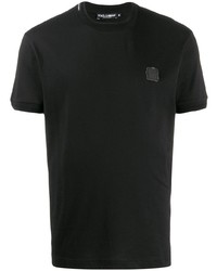 T-shirt à col rond noir Dolce & Gabbana