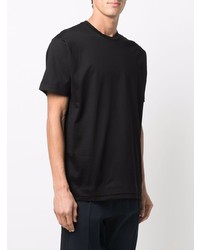 T-shirt à col rond noir Low Brand