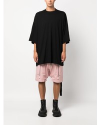 T-shirt à col rond noir Rick Owens DRKSHDW